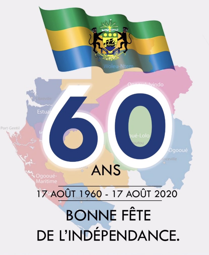 Bonne fête de l'indépendance du Gabon