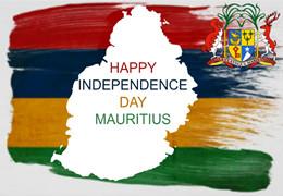 Bonne fête de l'indépendance de Maurice.