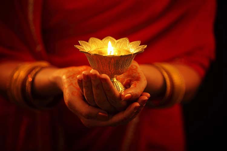 Félicitations pour le 27 octobre 2019, années de Diwali indien à l'avance