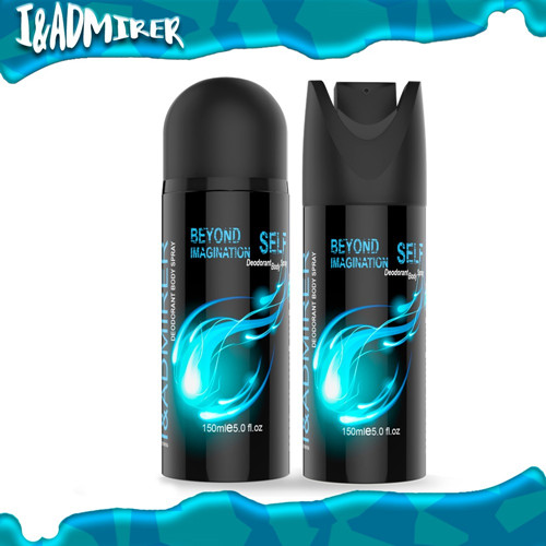 Spray corporel déodorant pour hommes Mini Type 150ML avec longue durée