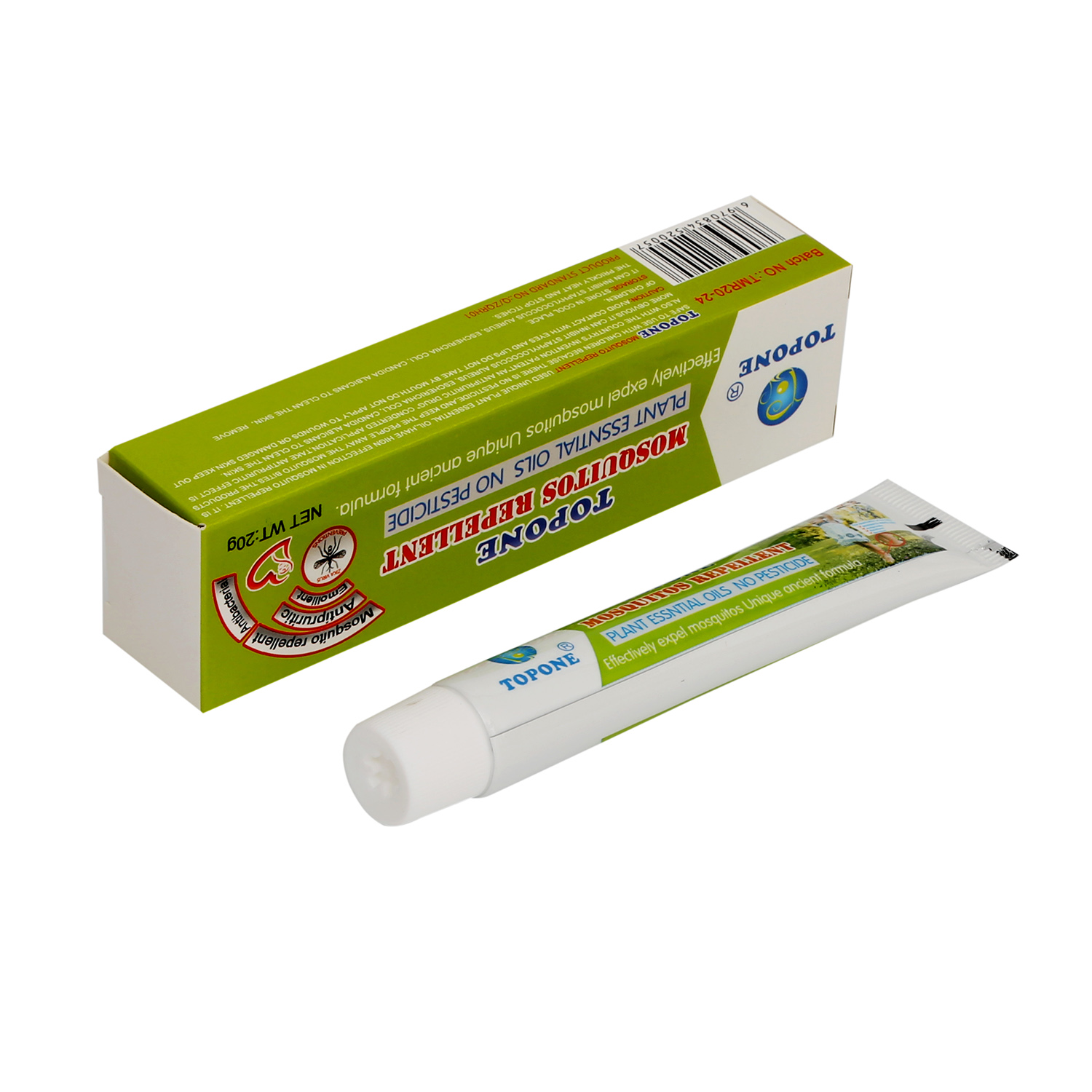 Crème anti-moustiques pour bébé